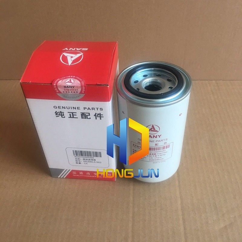 B222100000494 Sany Piezas de repuesto para excavadoras, filtro de aceite original para excavadoras