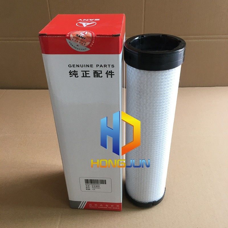 SY135C Filtro de aire para excavadoras Sany B222100000501 Partes de repuesto de máquinas pesadas