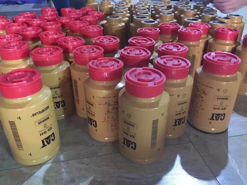 Filtro de combustible de motor original, piezas de repuesto para motores Cat industriales de alto rendimiento