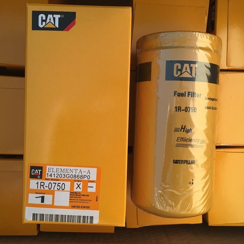 Filtro avanzado Caterpillar Original Cat 1R1807 Partes de repuesto para motores diesel