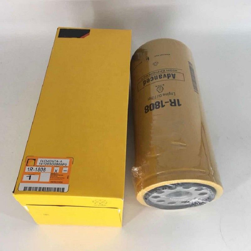 Para las máquinas de excavación, el filtro de aceite para motores diesel equivalente a la alternativa 1R1808 para Caterpillar
