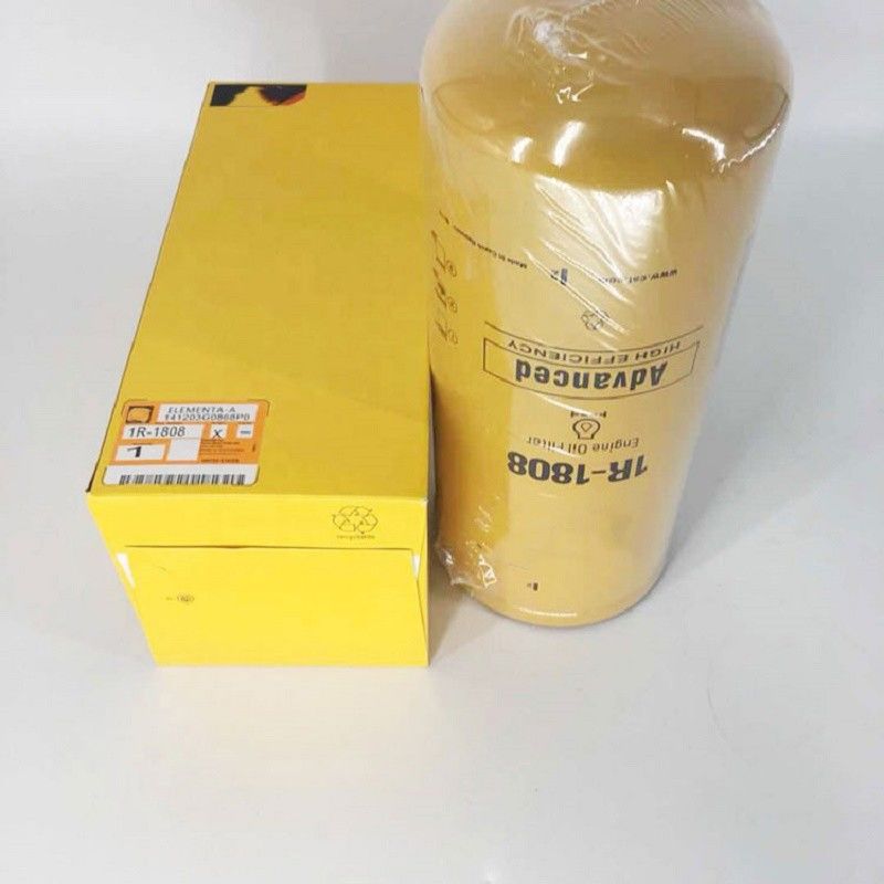 Para las máquinas de excavación, el filtro de aceite para motores diesel equivalente a la alternativa 1R1808 para Caterpillar