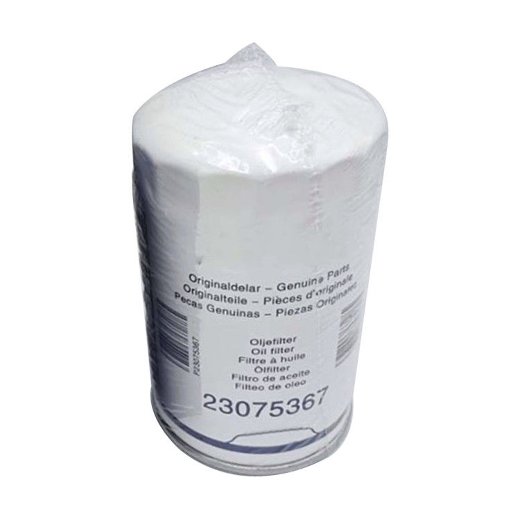 Parte de repuesto para camiones pesados 23075367 21632664 23075366 Elemento de filtro de aceite lubricante