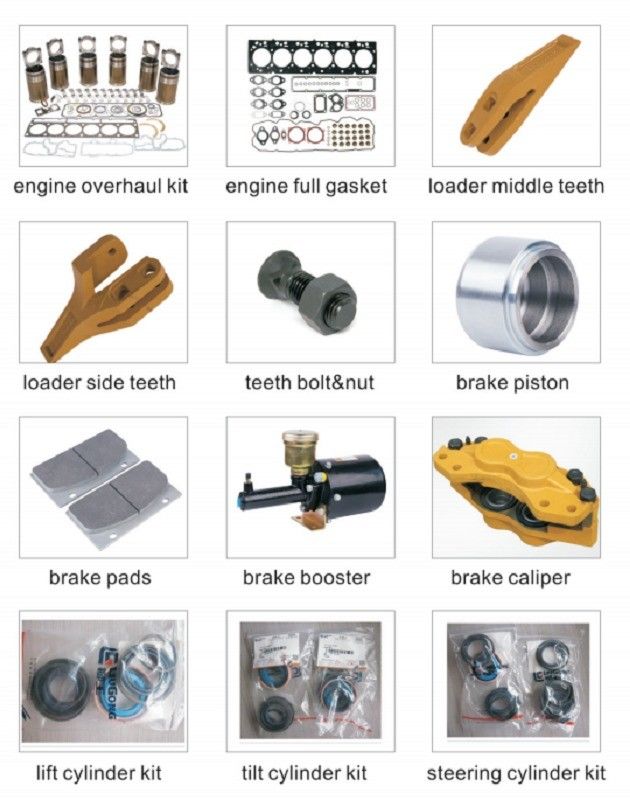 Venta al por menor de pernos de pernos de acero inoxidable 02B0476/02B0718/02B0353/00B0058/01B1387 para Liugong