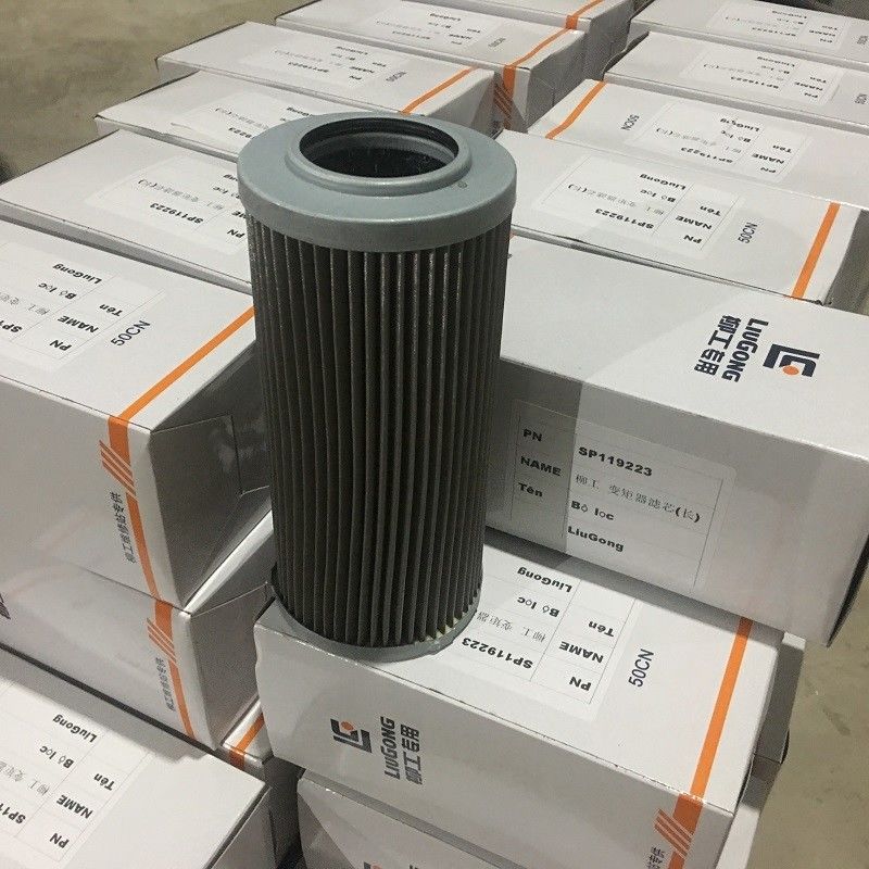 Liugong maquinaria de construcción motor diesel parte SP119223 Filtro de aceite para cargador de ruedas reemplazar