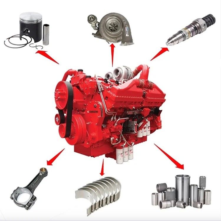 Accesorios para excavadoras de minería energética KTA38 KTA50 Motor diesel Parte 3007525 3006089 Kit de recubrimiento de cilindros