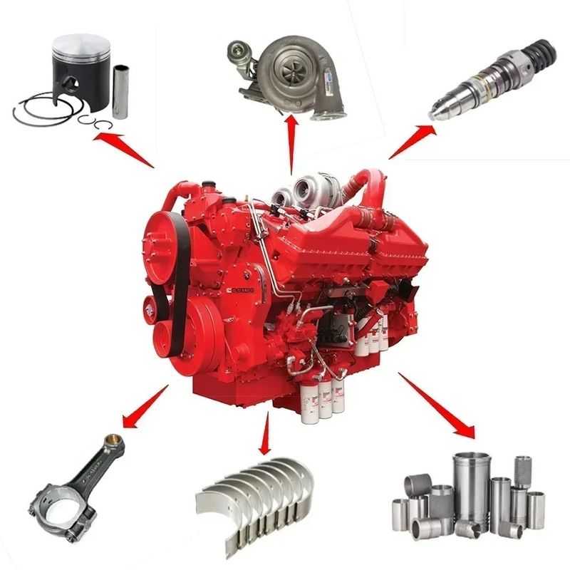 Talleres de reparación de maquinaria Mantenimiento del motor Parte HX55 3593608 4352297 Turbocompresor para QSM11