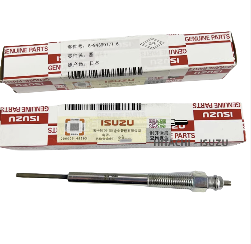 ISUZU 4HK1 6HK1 Motor piezas de repuesto originales original 8-94390777-6 8-97600096-3 enchufe de luz