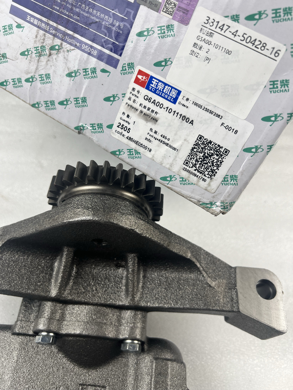 Piezas originales del motor Yuchai YC6G260N G6A00-1011100A Kit de reparación de repuestos para camiones Bomba de aceite del motor para piezas de autobús YUTONG