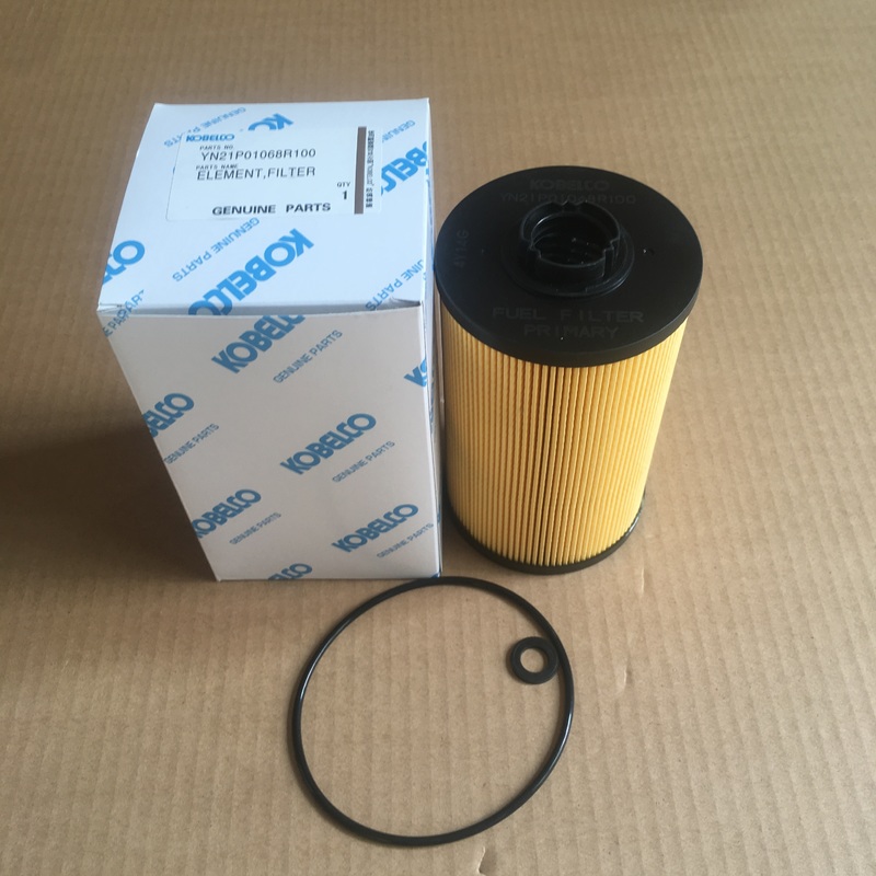 Elemento filtrante genuino Kobelco PART YN21P0106BR100, piezas originales
